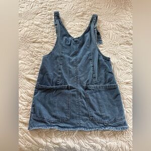 Denim Pinafore Dress